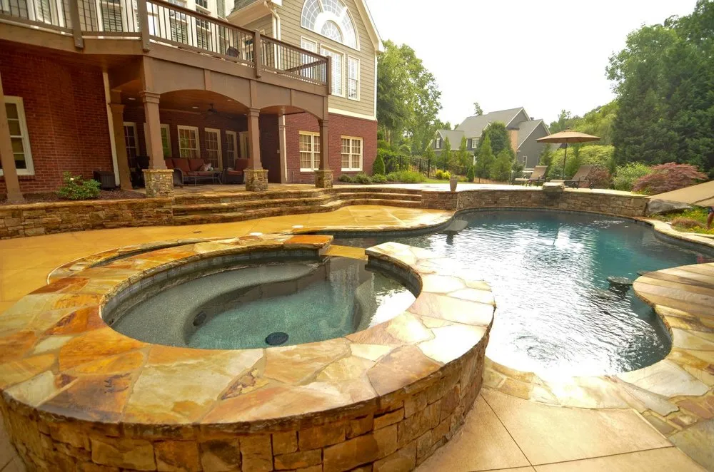 Custom yard cleanup service in Milton, GA - Georgia Classic Pool