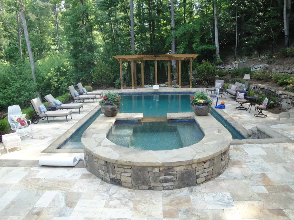 Expert residential landscaping in Milton, GA by Georgia Classic Pool