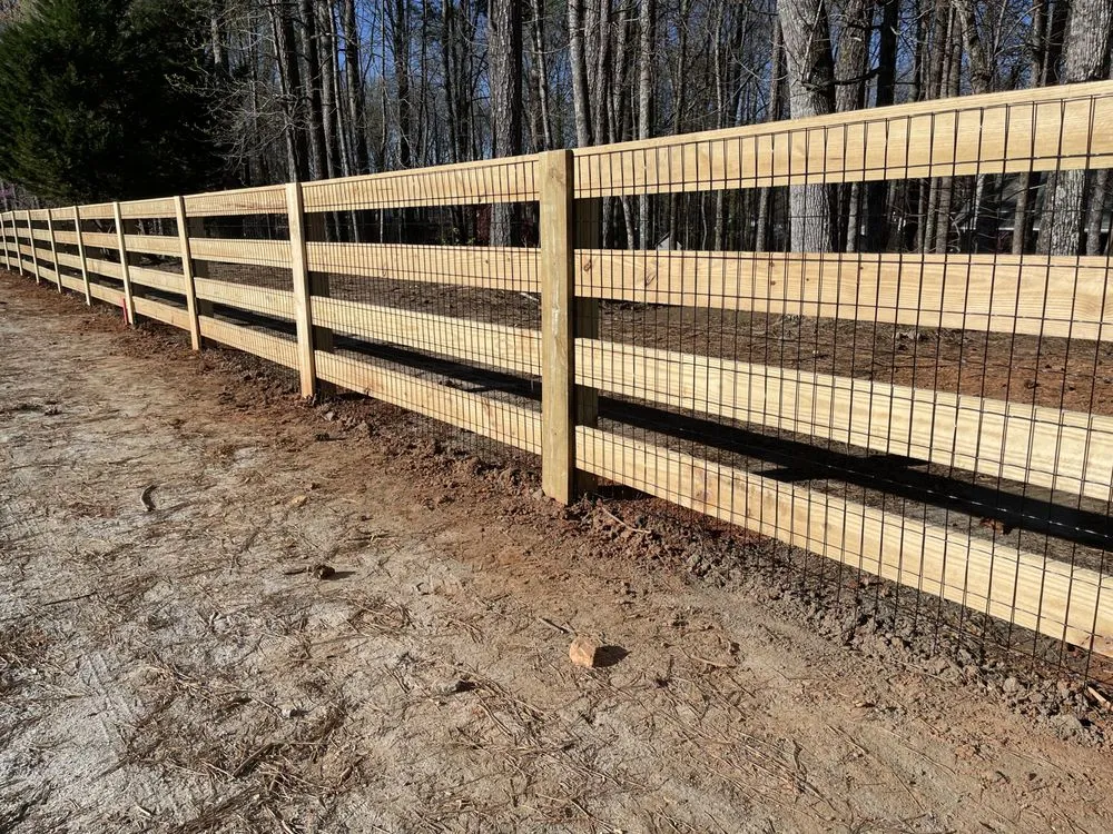 Custom landscape design in Dallas, GA by Georgia Fence & Landscape