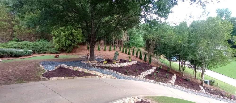 Local landscape installation in Gainesville, GA - Georgia Innovations Landscapes