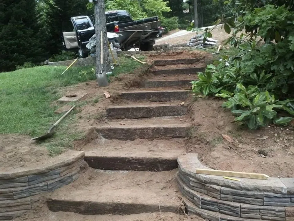 Affordable garden landscaping in Gainesville, GA by Georgia Innovations Landscapes