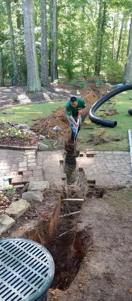 Professional yard cleanup service in Gainesville, GA by Georgia Innovations Landscapes