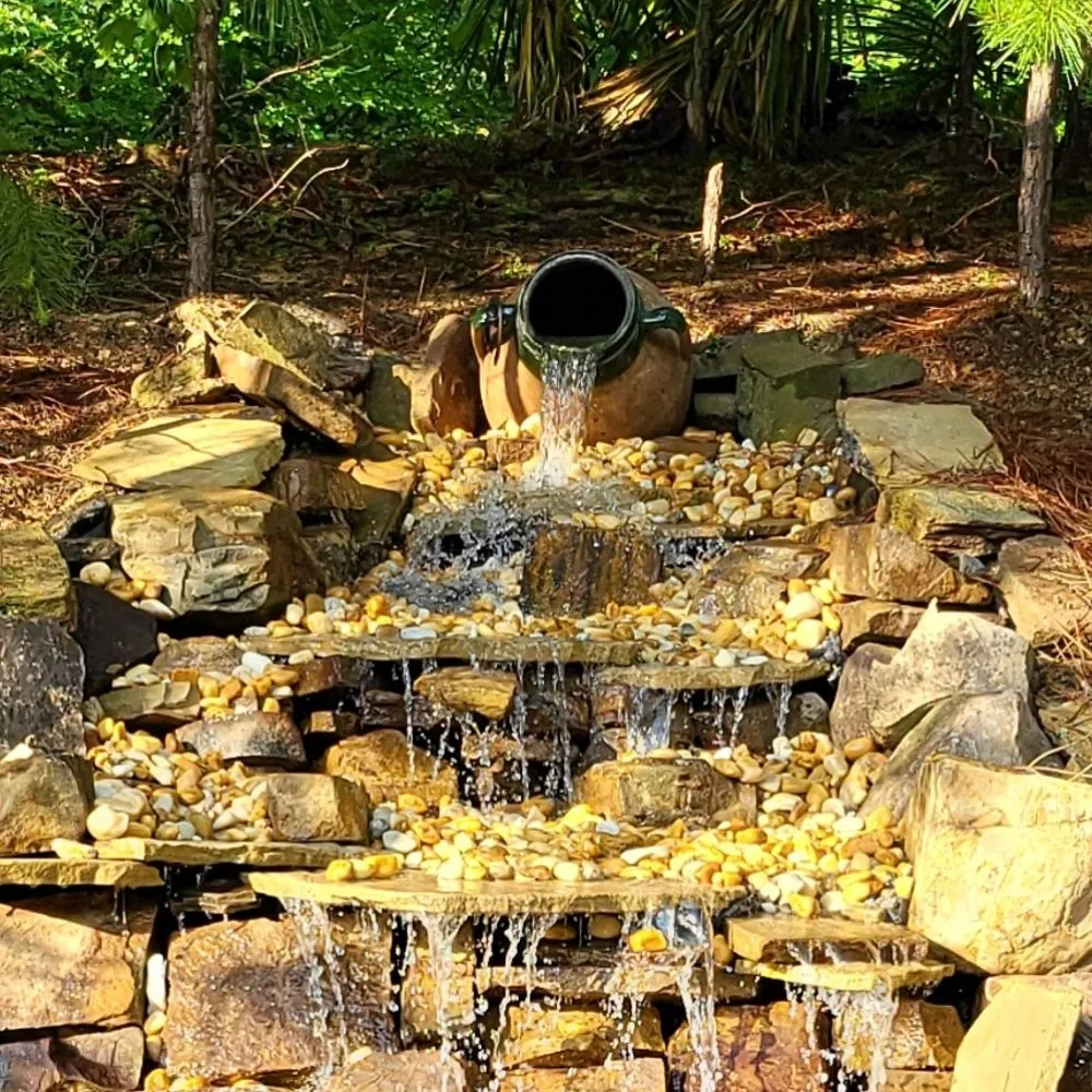 Custom lawn mowing service for year-round maintenance in Cumming, GA by Georgia Koi & Pond