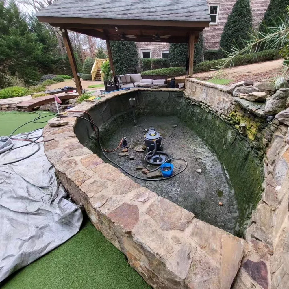Expert landscape installation for beautiful yards across Cumming, GA - Georgia Koi & Pond