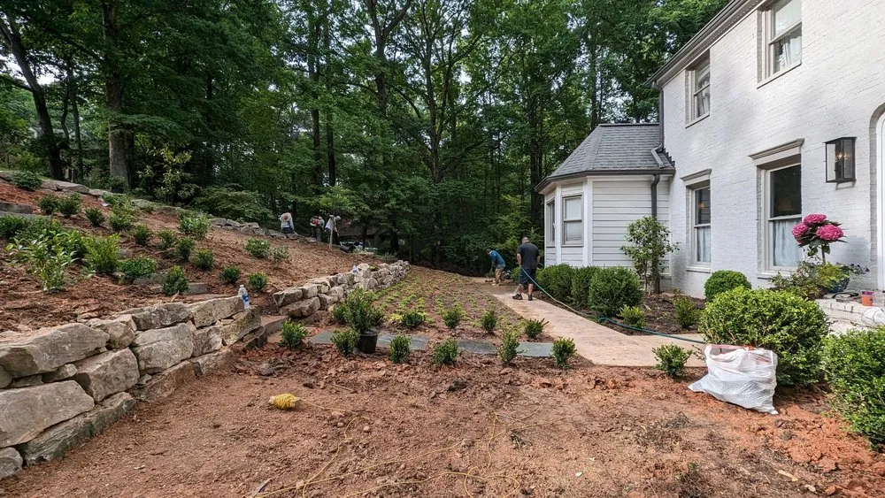 Custom lawn care service in Marietta, GA by Georgia Landscaping and Hardscaping