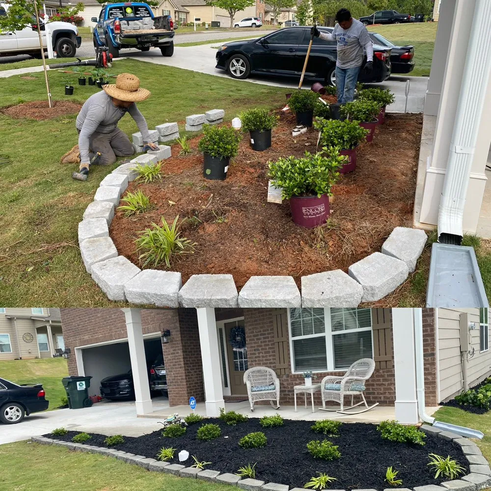 Expert outdoor landscaping for homes in Marietta, GA by Georgia Landscaping and Hardscaping
