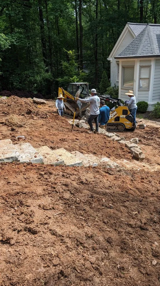 Expert lawn mowing service for beautiful yards in Marietta, GA by Georgia Landscaping and Hardscaping