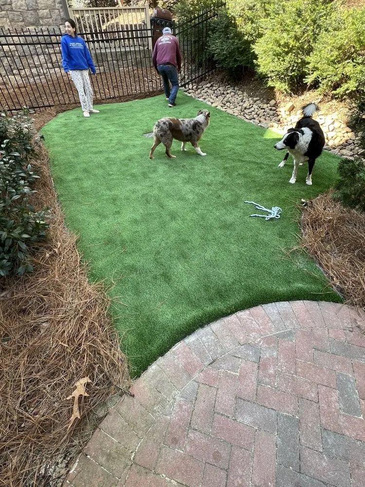 Custom landscape design for outdoor upgrades in Smyrna, GA by Georgia Lawn Care
