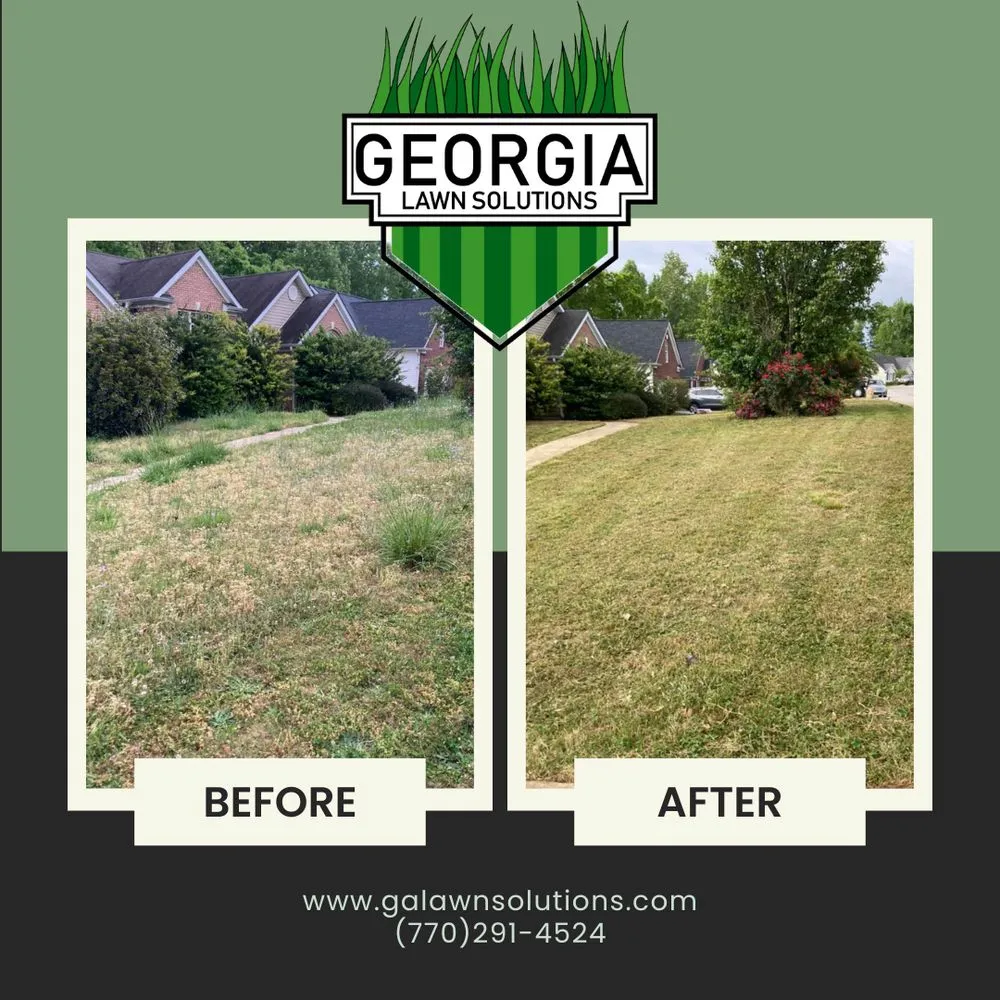 Top-rated yard maintenance in Conyers, GA by Georgia Lawn Solutions