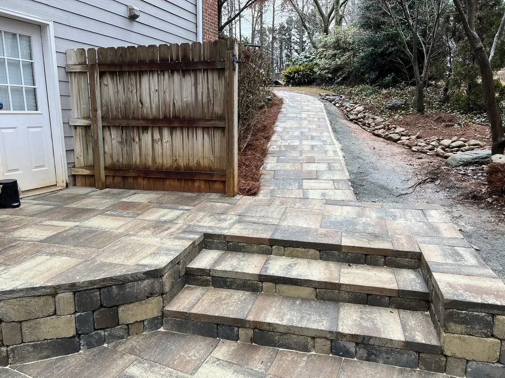 Professional landscape installation in Suwanee, GA - Georgia Outdoor Services