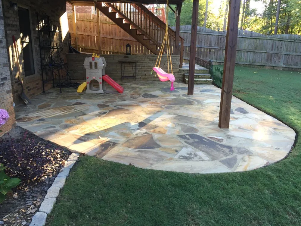Custom lawn care service in Suwanee, GA by Georgia Outdoor Services