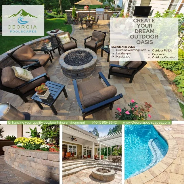 Top-rated yard cleanup service for beautiful yards in Senoia, GA by Georgia Poolscapes