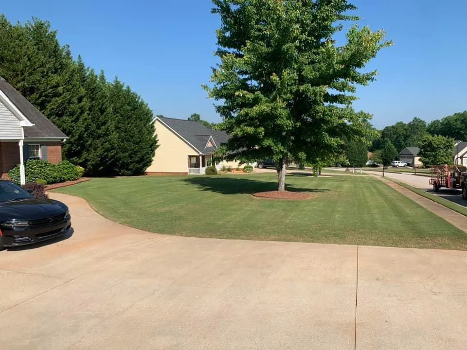 Expert garden landscaping for homes in Covington, GA by Georgia Precision Landscaping