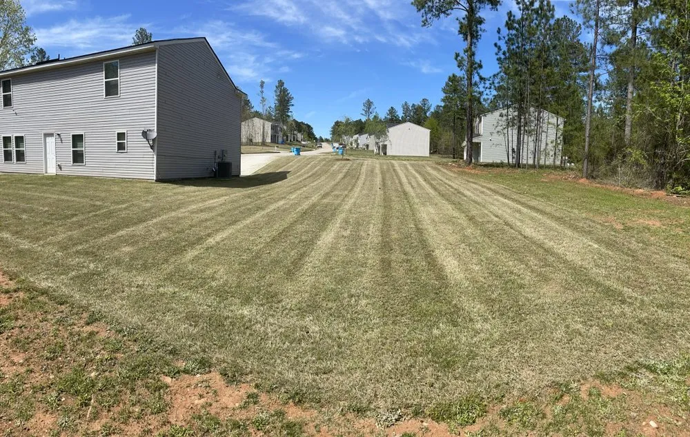 Expert garden landscaping for residential properties in Covington, GA by Georgia Precision Landscaping