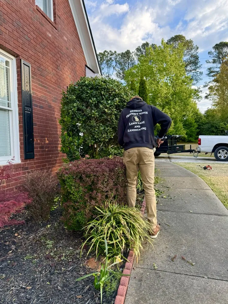 Local landscape design for homes in Kennesaw, GA by Georgia Property Kings - Lawn Care & Landscaping