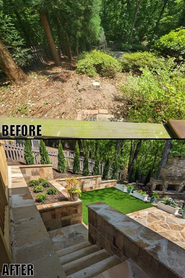 Custom yard maintenance for homes across Duluth, GA - Georgian Landscape Design