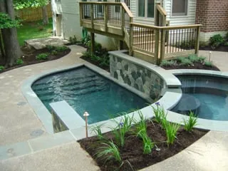 Local yard cleanup service with custom design in Oakton, VA by Geoscape, Inc