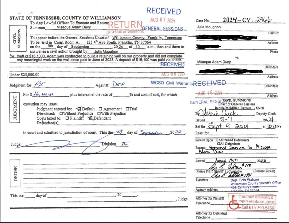 Local landscape design in Spring Hill, TN by Geoscaping