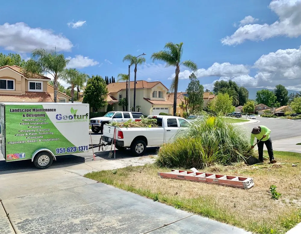Local yard maintenance for beautiful yards in Lake Elsinore, CA by Geoturf Landscape