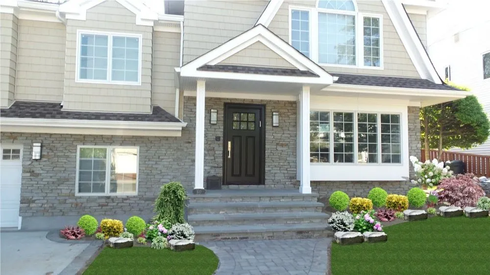 Professional outdoor landscaping for homes in Valley Stream, NY by Gerardo Landscaping