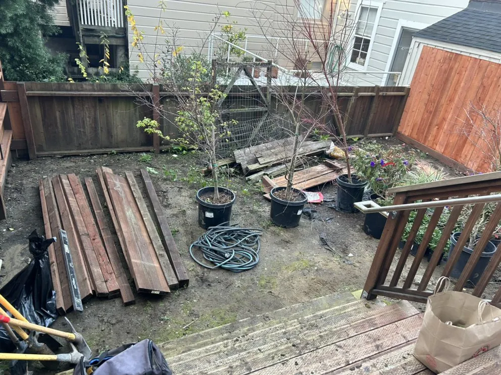 Custom landscape installation in San Francisco, CA by Gerardo Mariona