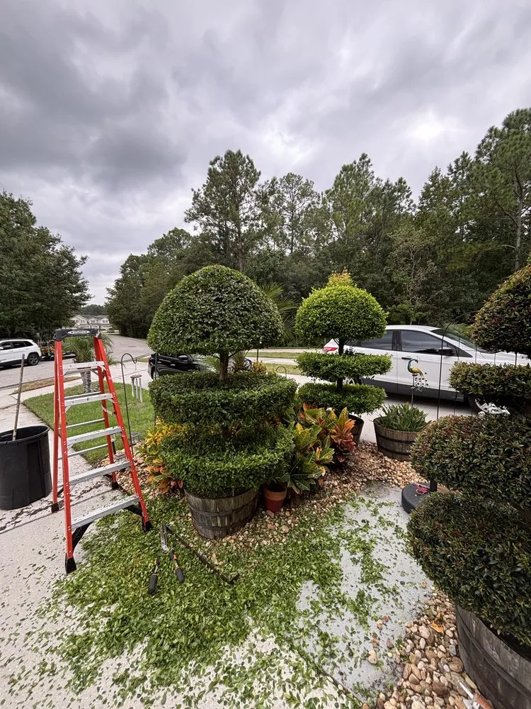 Custom garden landscaping in St. Augustine, FL - Gerlich Lawn Care