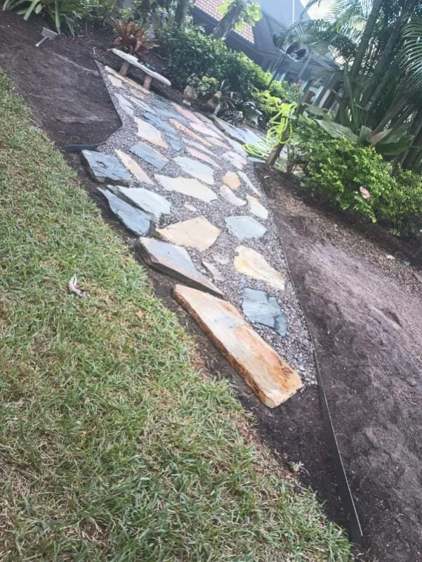 Professional outdoor landscaping in Bradenton, FL by German R Lawn Service