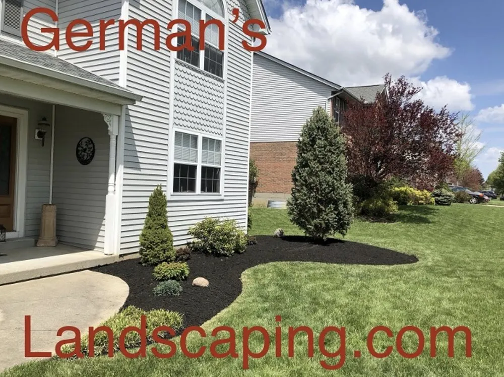 Custom landscape design in Cincinnati, OH by German’s Landscaping