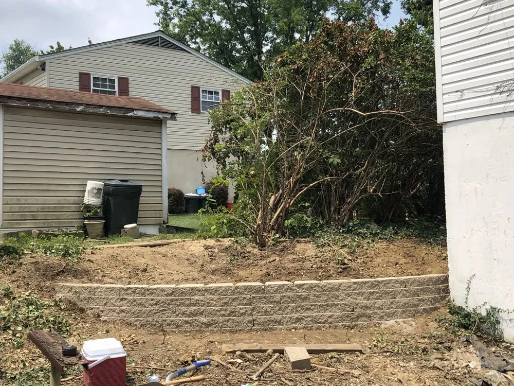 Affordable yard cleanup service for homes in Cincinnati, OH by German’s Landscaping