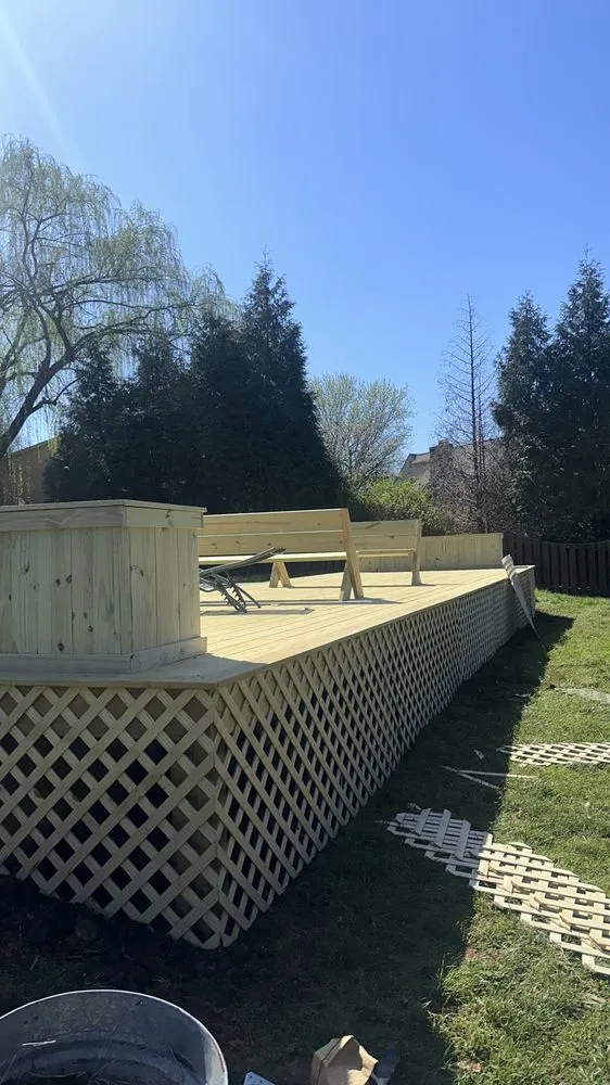 Professional yard cleanup service for beautiful yards in Knoxville, TN by Gero Painting & Landscaping