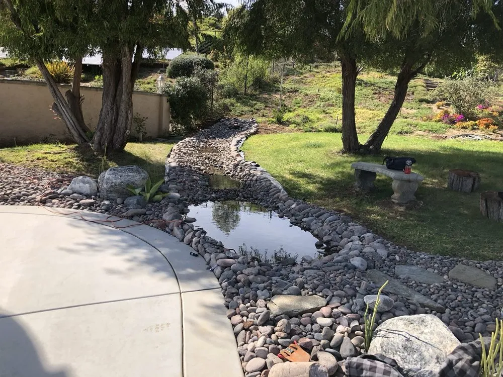 Reliable yard cleanup service with custom design across Fallbrook, CA - Geronimo Landscape