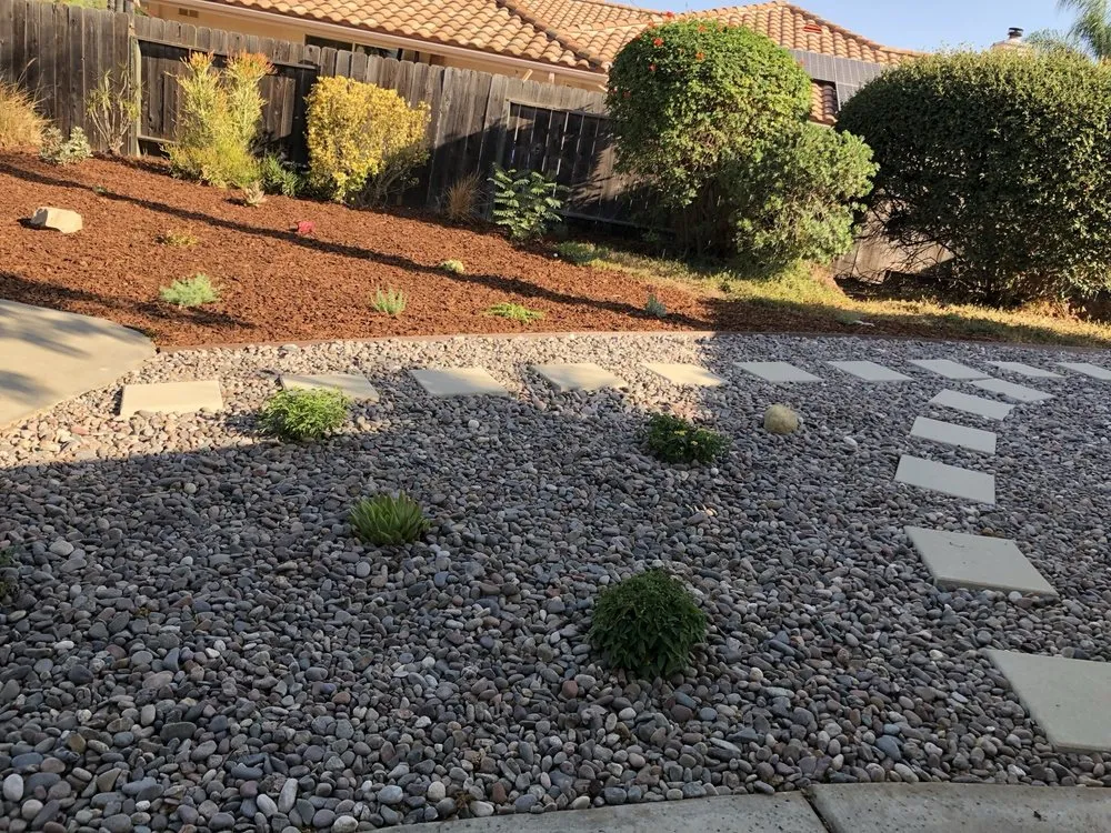 Custom residential landscaping in Fallbrook, CA by Geronimo Landscape