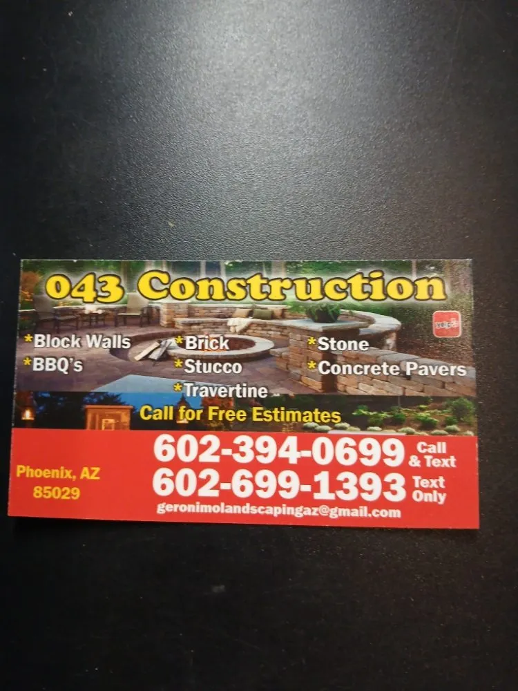 Local residential landscaping for residential properties in Phoenix, AZ by Geronimo Pacheco Landscaping