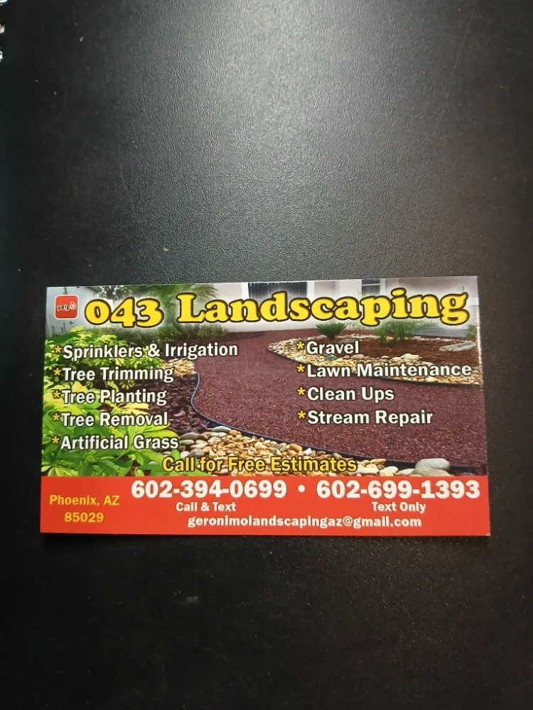 Expert lawn care service in Phoenix, AZ - Geronimo Pacheco Landscaping