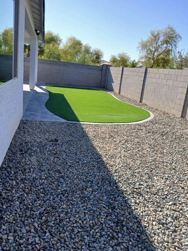 Local residential landscaping for beautiful yards in Phoenix, AZ by Geronimo Pacheco Landscaping