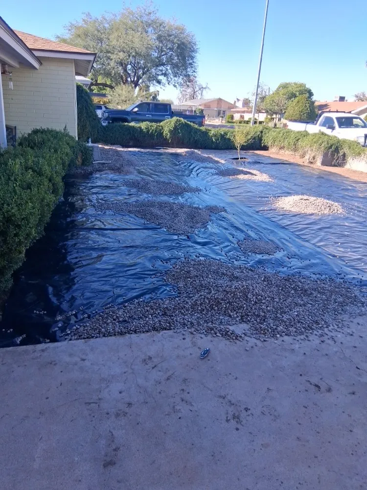 Local garden landscaping for residential properties in Phoenix, AZ by Geronimo Pacheco Landscaping