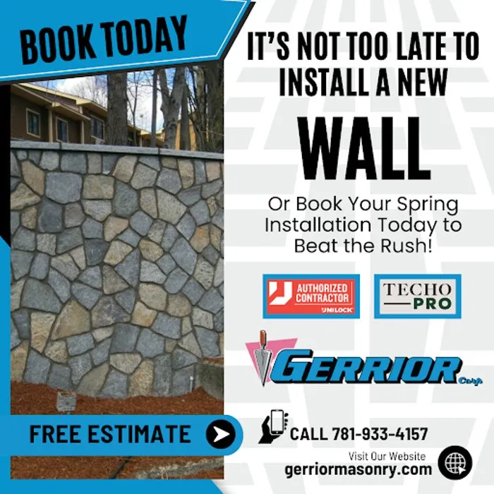 Local outdoor landscaping in Woburn, MA - Gerrior Masonry & Landscape Construction