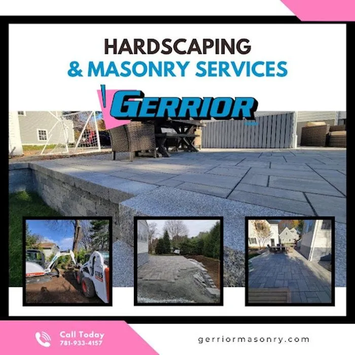 Local landscape design near you in Woburn, MA by Gerrior Masonry & Landscape Construction