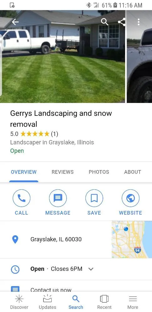 Custom landscape design for homes across Round Lake Beach, IL - Gerrys Landscaping and Snow Removal