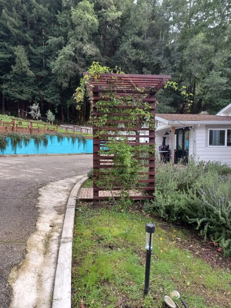 Local lawn mowing service with custom design in Freedom, CA by Gerson Landscaping