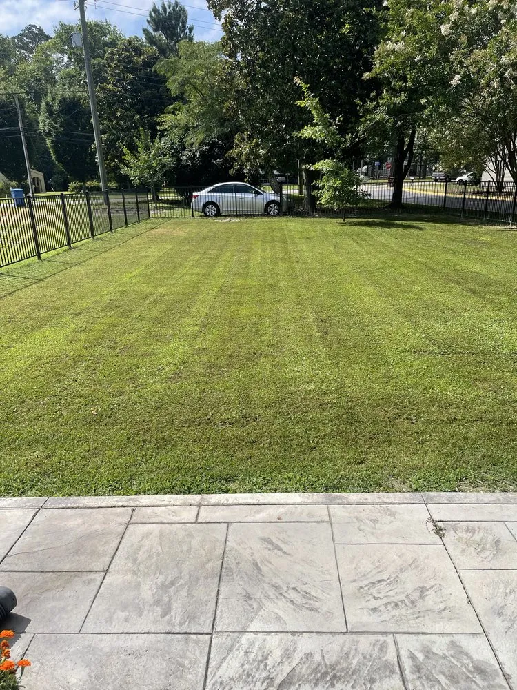 Custom yard cleanup service for year-round maintenance in Chesapeake, VA by Get A Mow On