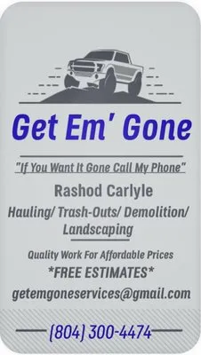 Get Em’ Gone Logo