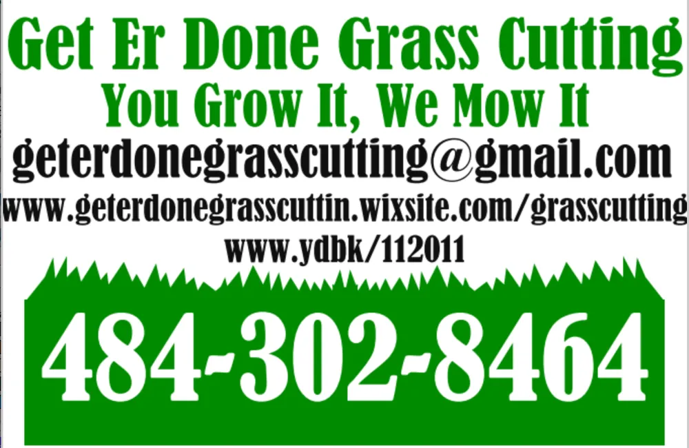Custom landscaping services for beautiful yards across Stowe, PA - Get Er Done Grass Cutting