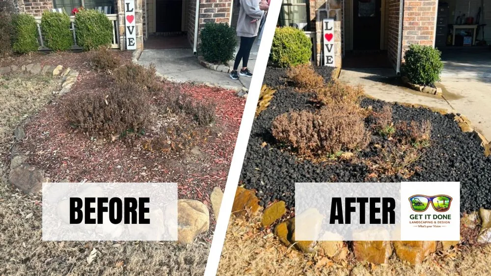 Expert lawn care service for homes in Anna, TX by Get It Done Landscaping & Design