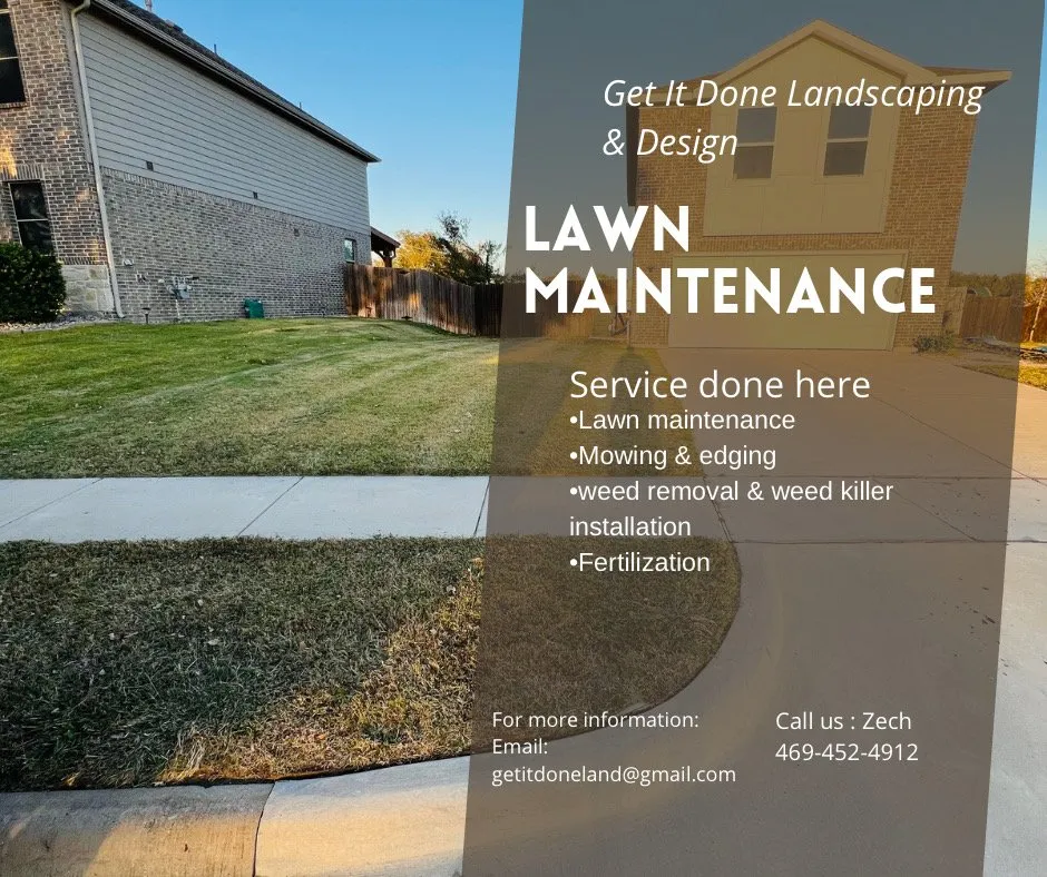 Local outdoor landscaping experts serving Anna, TX - Get It Done Landscaping & Design