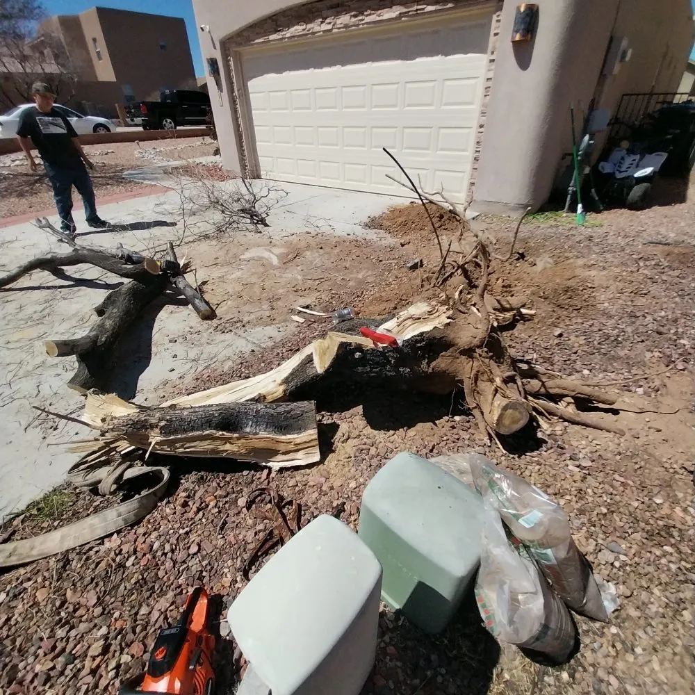 Trusted lawn mowing service with custom design in Albuquerque, NM by Get It Done Landscaping