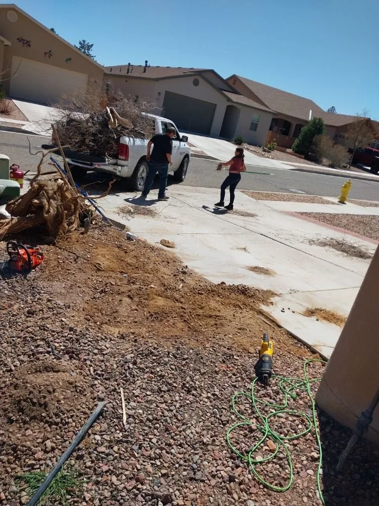 Custom yard maintenance near you in Albuquerque, NM by Get It Done Landscaping