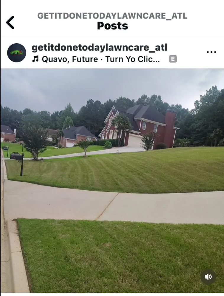 Local landscape design in Lilburn, GA by Get It Done Today Lawncare