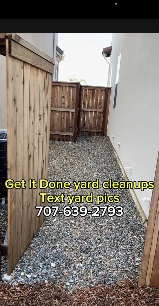 Trusted outdoor landscaping for residential properties across Sacramento, CA - Get it Done yard cleanups