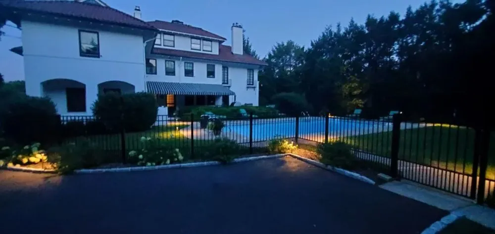 Custom landscaping services with custom design across Pompton Lakes, NJ - Get Lit Get Wet